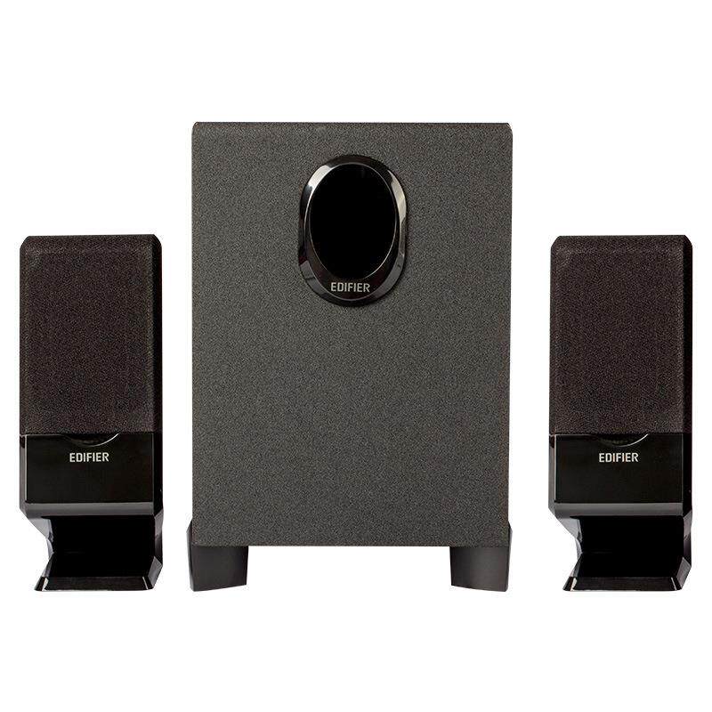 edifier/漫步者r101v多媒体音箱台式电脑笔记本音响2.1低音炮正品