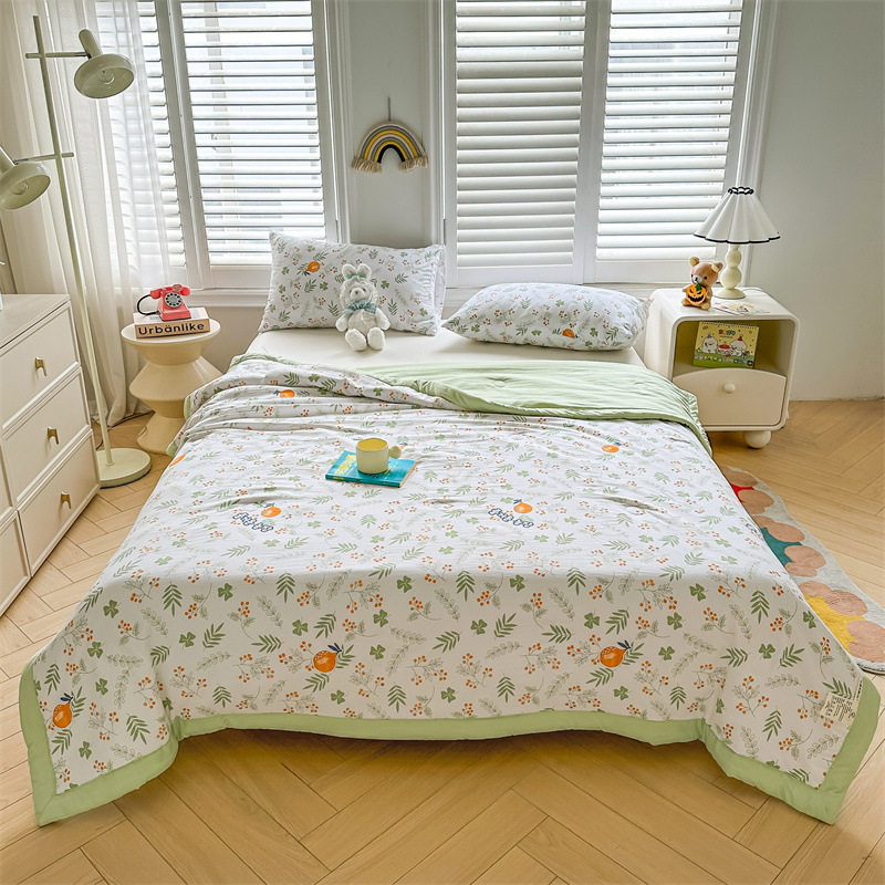 a类新疆棉花夏凉被可机洗