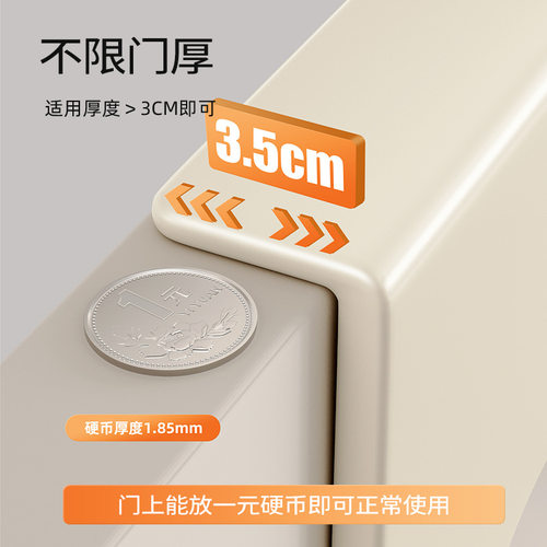 多巴胺门后挂钩免打孔强