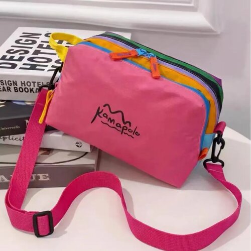 多巴胺防水多层轻便斜挎包