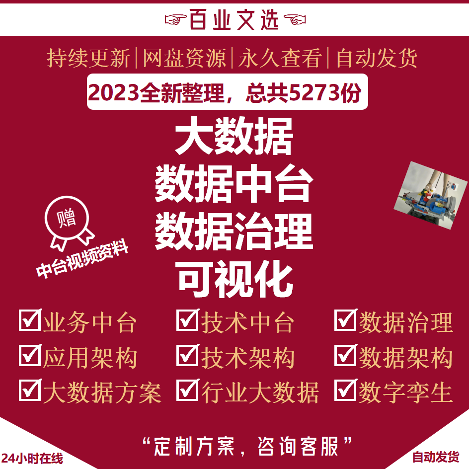 数据中台大数据治理可视化智慧城市数字孪生智慧政务规划解决方案