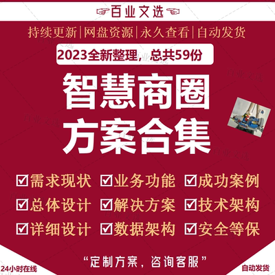 5G智慧商圈解决方案商场购物中心AI数字化信息化建设规划设计运营