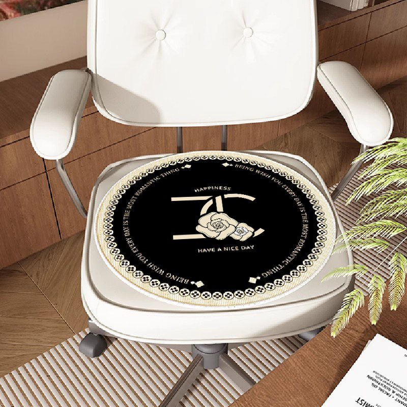 小香风办公椅垫坐垫四季通用屁垫