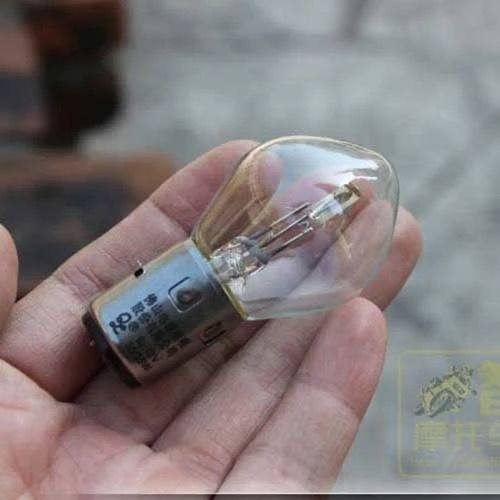 摩托车电动车大灯泡双爪S