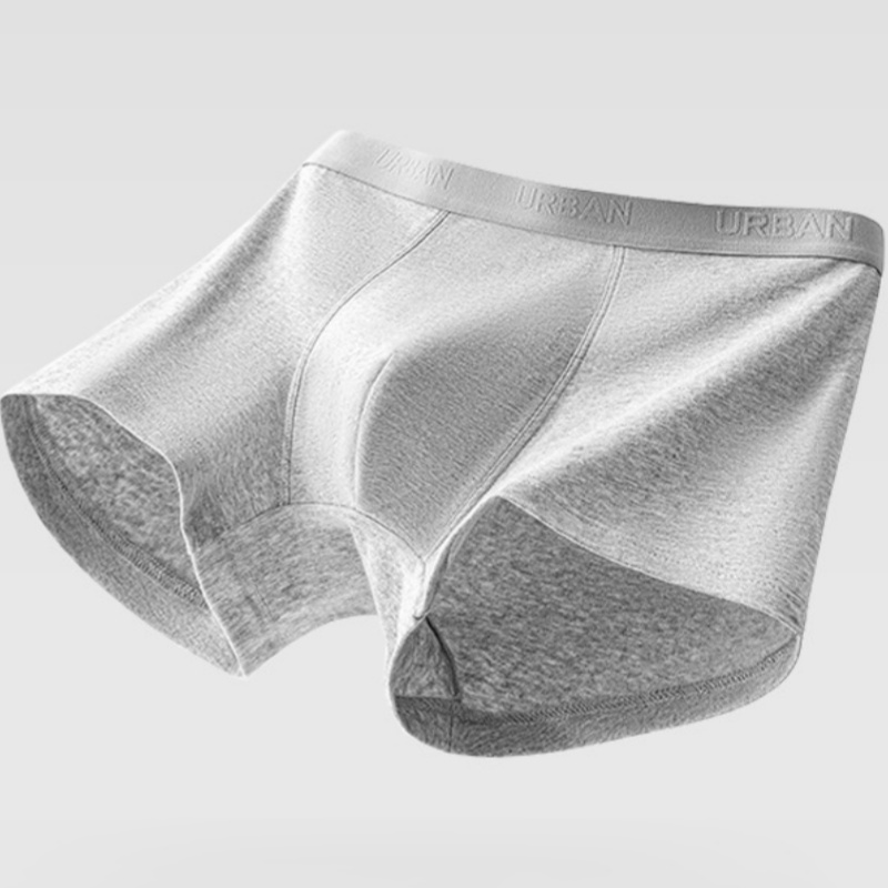 a类纯棉男士内裤中腰弹力织带