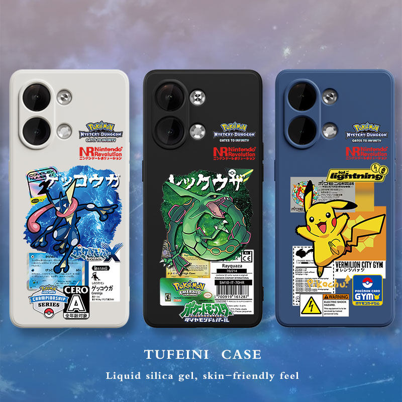 宠物小精灵oppoK10手机壳vivoS15适用neo7新款iqoo11酷炫Reno9一加11T女男9pro动漫10硅胶7甲贺忍蛙8R周边X50