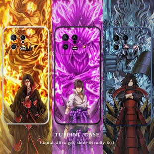 火影忍者mix4小米13红米k60手机壳k50pro适用12ultra动漫10s新款 8酷炫 女note11Tpro男10佐助k40k30至尊纪念版