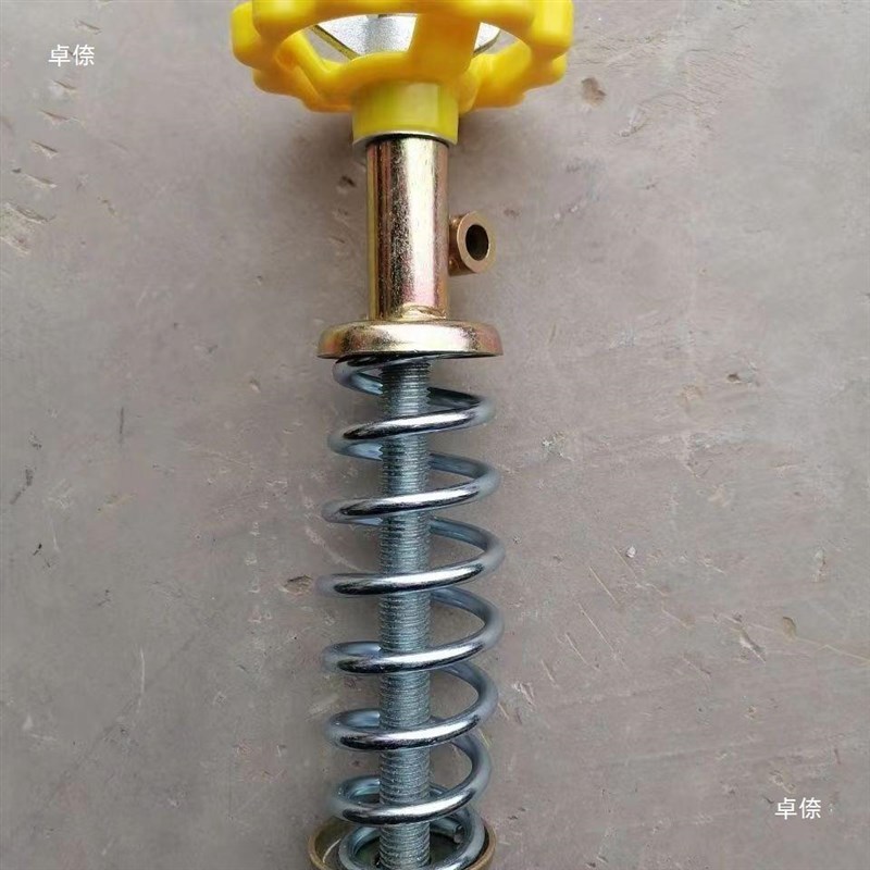 玉米农用车农机配件大全减震器手调镇压器播种机调节W器地轮调节