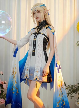 卡提希娅cos服小卡cos鸣潮女cos服卡提希娅cosC服游戏同款全套鸣