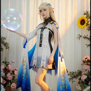 卡提希娅cos服小卡cos鸣潮女cos服卡提希娅cosC服游戏同款全套鸣