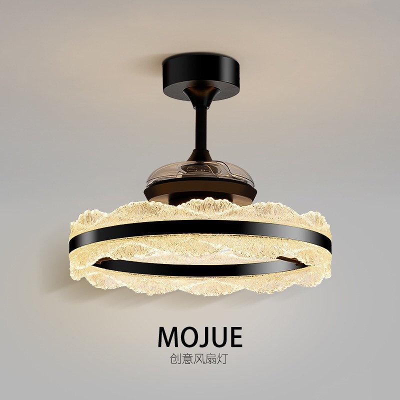 摩爵隐形风扇灯吊扇灯2025新款意高级感主卧室电扇灯式极简餐厅灯,家装灯饰光源,风扇灯,淘宝优惠券,粉丝福利购,淘宝优惠卷