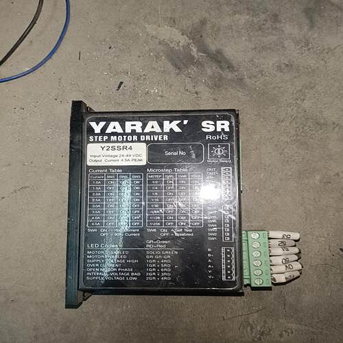 议价YARAK 57两相步进电机驱动器 Y2SSR4拆机下来的