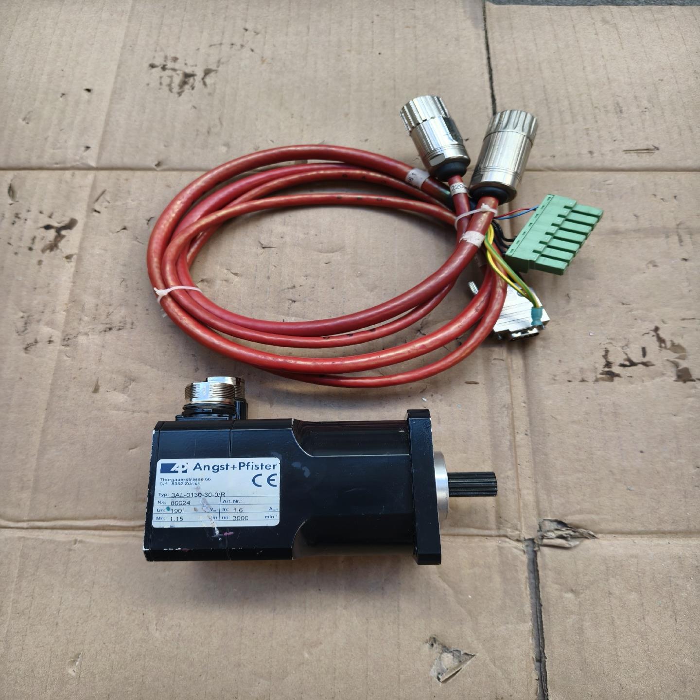 议价瑞士Angst+Pfister伺服电机3AL-0130-30