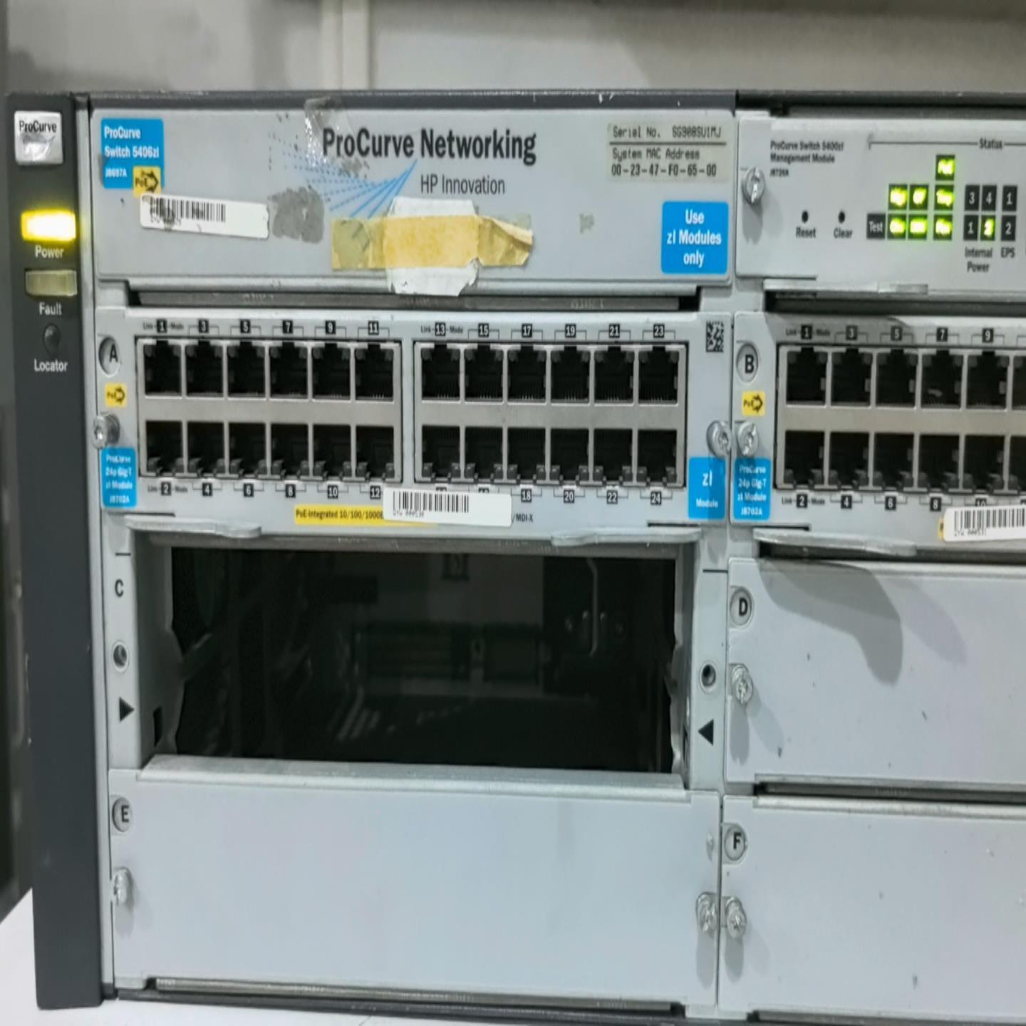 议价HP ProCurve Switch 5406zl J869