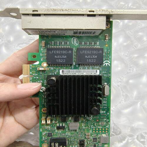 议价原装Intel I350-T4四口千兆网卡I350T4BLK