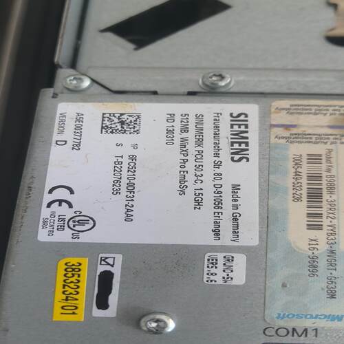 议价6FC5210-0DF31-2AA0西门子PCU503-