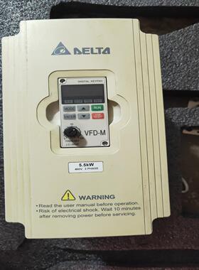 议价台达变频器VFD055M43A 55KW380V原装拆机