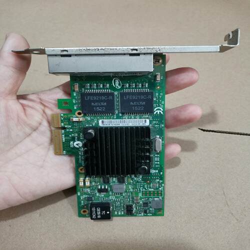 议价原装Intel I350-T4四口千兆网卡I350T4BLK