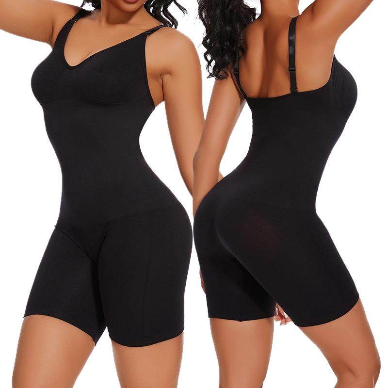 Large size hip lift seamless body shaper womens corset full