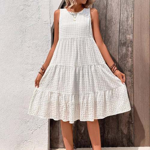 wmstar plus size dresses for women print elegant new