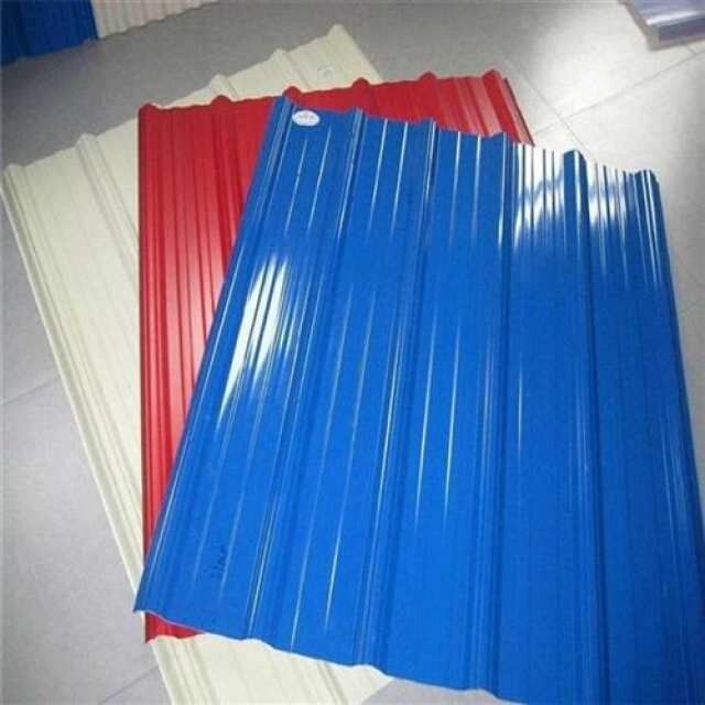 销彩钢板铁皮卷板屋顶o雨棚防水薄铁皮瓦平板材料围挡1/1.2米宽加