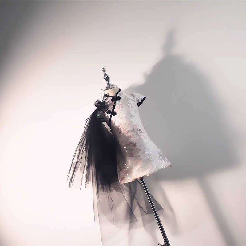 女童旗袍礼服新中式儿童服装中国风女装女童国风小旗袍女童秋冬