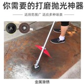 锂电充电款 电动抛光机打磨机木头毛刺百叶片金属除锈机翻新木地板