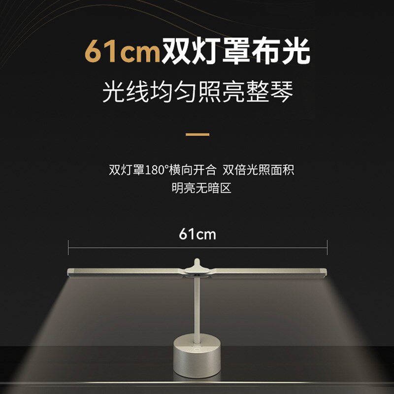 孩视宝钢琴灯练琴专用护眼台灯落地可充电儿童阅读照明乐谱CS20-P