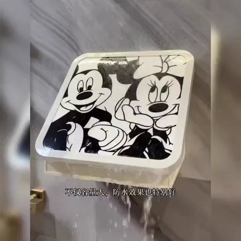 DIY定制浴室卫生间壁画收纳箱放衣服神器酒店民宿可定制图案LOGO