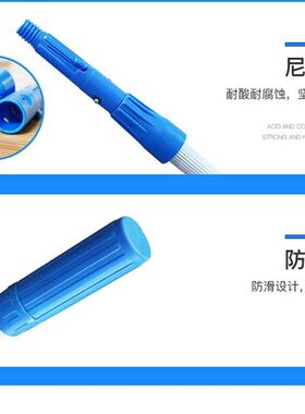 9米伸缩杆 铝合金加长杆擦玻璃多功能伸缩杆 6米清洁杆8米超长杆