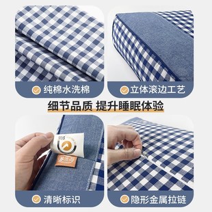 荞麦枕头成人枕芯高端护颈椎助睡眠老式一对荞麦壳皮套装男女大号