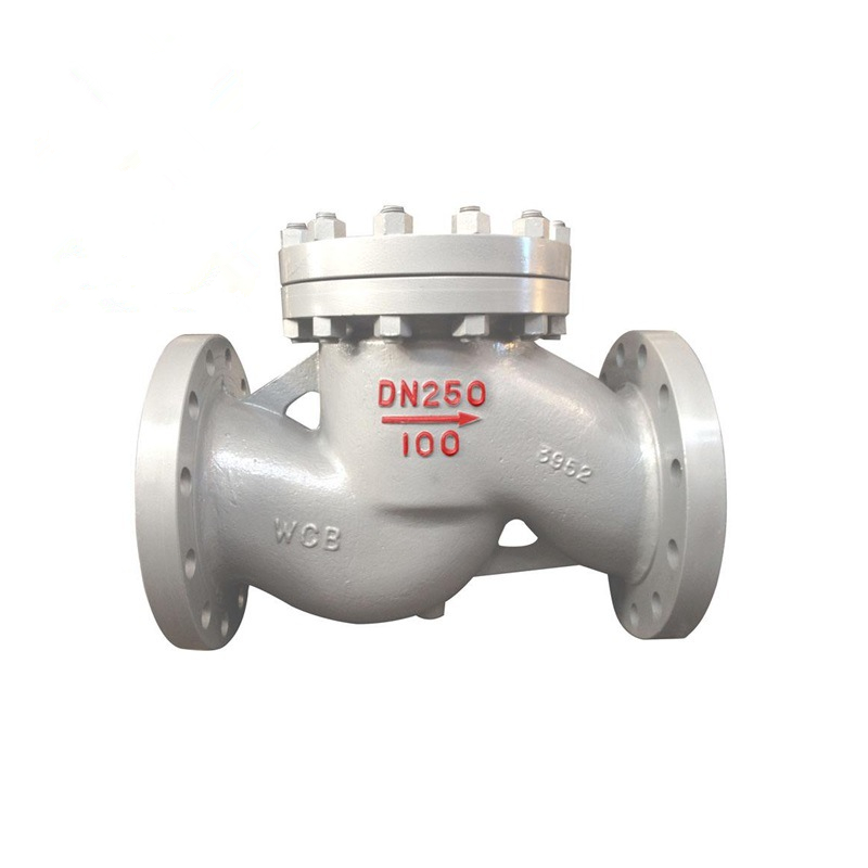 铸钢法兰升降式止回阀H41H-16C法兰单向阀DN50 65 80 100 150 200