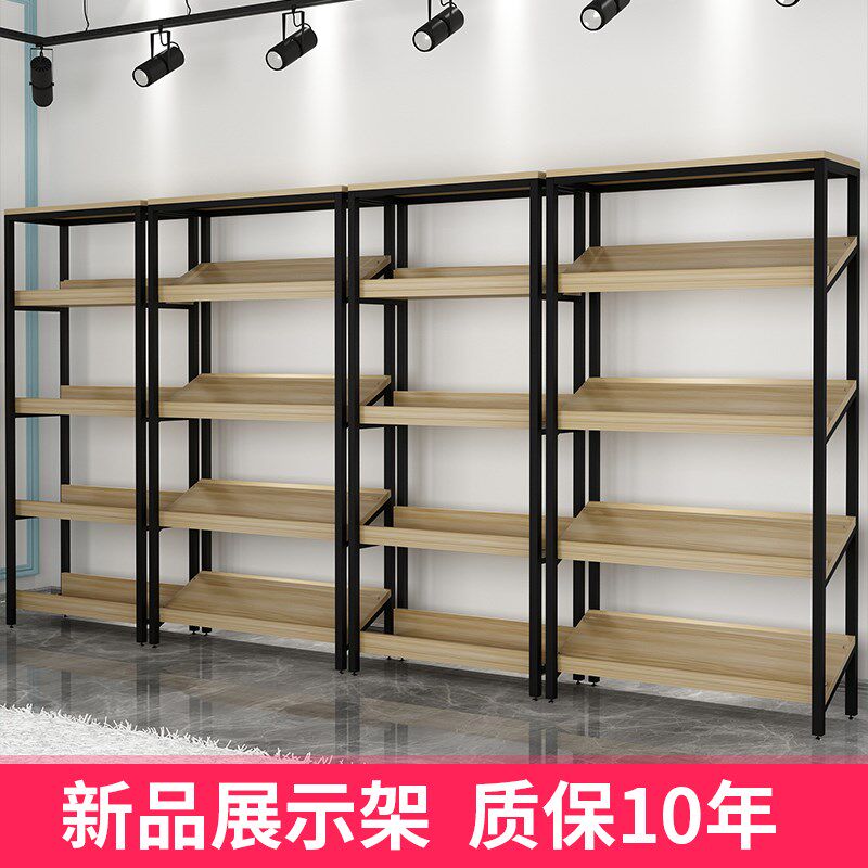 精品超市货架展示架水果架鞋架中岛柜货柜陈列架展示柜蛋糕架隔断