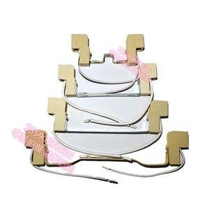 R7S双端陶瓷耐高温灯脚 实验室灯具配件 78mm卤钨灯管灯座