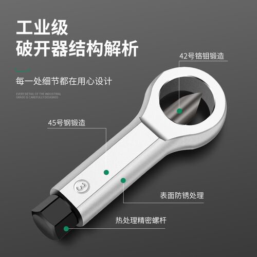 保联螺母拆卸器拆螺丝神器生锈分离螺帽破切器快速破拆坏切割工具