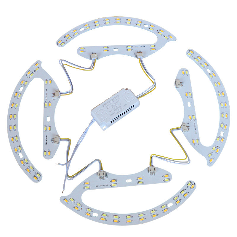 led灯芯圆形灯盘磁吸灯板替换风扇灯吸顶灯高亮光源三色遥控灯管,家装灯饰光源,LED球泡灯,淘宝优惠券,粉丝福利购,淘宝优惠卷