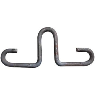 电梯预埋吊钩件人防别墅管廊货梯Q235优质圆钢吊环U型钩配件定制