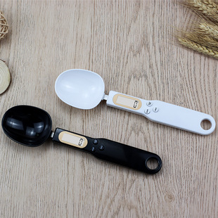电子称量勺子咖啡茶奶粉计量器量匙辅食调料米粉食盐定量克g塑料