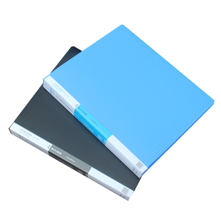 A4文件夹资料夹外壳30孔活页夹档案收纳夹金属多孔装订夹办公文具