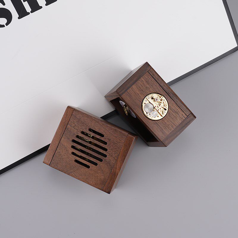 汐仕索音乐盒机械八音盒机芯木制天空之城女孩女生情人节生日礼物