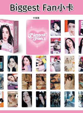 裴珠泫55张小卡新专辑biggestfan写真集手帐素材杂志明星同款周边