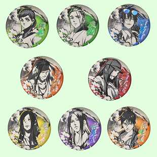 一人之下动漫画周边吧唧胸徽章谷子张楚岚王也冯宝宝张灵玉王震球