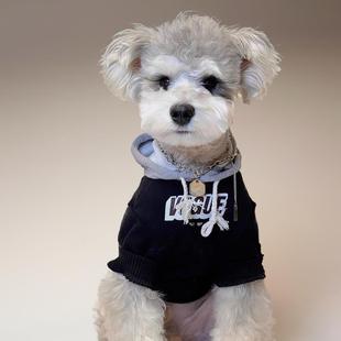 宠物猫咪狗狗春秋衣服韩版 加绒加厚连帽保暖卫衣中小大型犬秋冬款