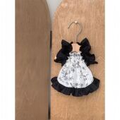 狗狗裙子宠物衣服春夏款 泰迪雪纳瑞同款 简约碎花连衣裙宠物衣服