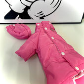 棉服加厚保暖泰迪比熊狗衣服网红保暖冬装 洋气宠物公狗装 母狗装