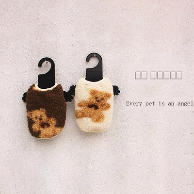 宠物秋冬加绒保暖狗狗猫猫马甲