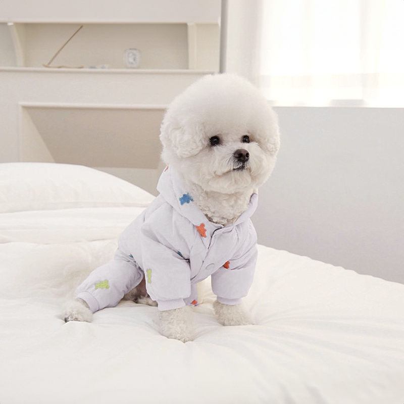 狗狗衣服泰迪比熊博美夹棉小型犬2023可爱秋冬加厚保暖四脚棉衣,宠物/宠物食品及用品,狗宠物服装/雨衣,淘宝优惠券,粉丝福利购,淘宝优惠卷