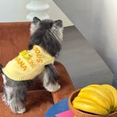 保暖爱心可爱猫咪衣服冬装 秋冬洋气卡通可爱风格 宠物狗狗毛衣冬季