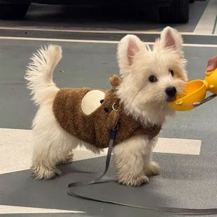 宠物狗狗衣服冬装 加绒保暖马甲小型犬泰迪雪纳瑞猫咪衣服2025新款