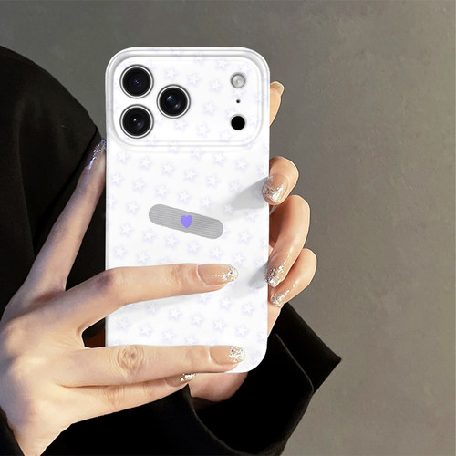 满屏星星适用苹果17promax手机壳iPhone16pro简约iP15pro日韩14新款13防摔套个性华为荣耀12oppo小米vivo红米